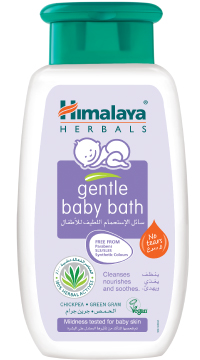 himalaya gentle baby bath vegán tusfürdő